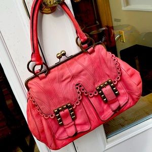 Pink Betsy Johnson handbag